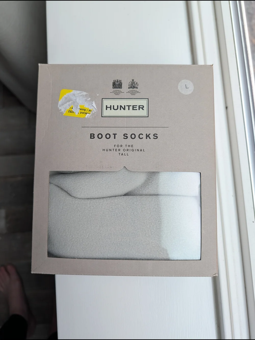 Hunter Original Fleece Boot Socks - Gray
